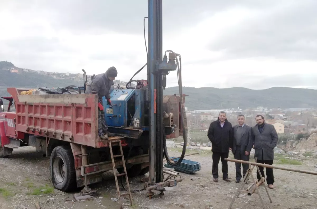 Bölge Hastanesinde Zemin Sondajı Yapıldı