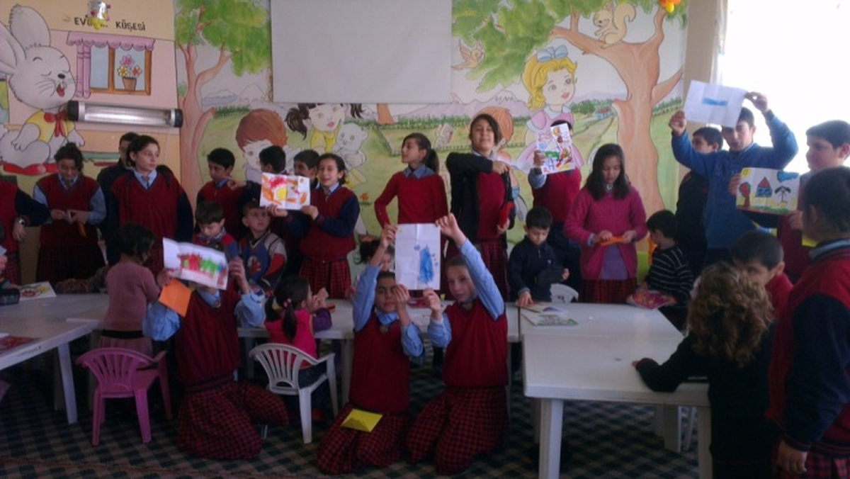 Halide Kutlualp Orta Okulu Öğrencilerinin Ana Okulu Ziyareti