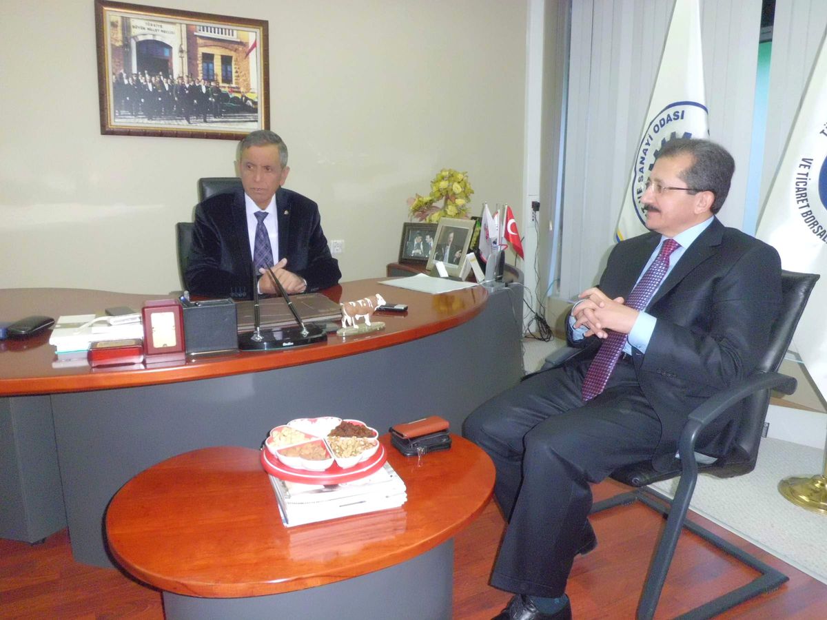 İl Müftüsü Cihan\'dan Manisa Tso\'ya Ziyaret