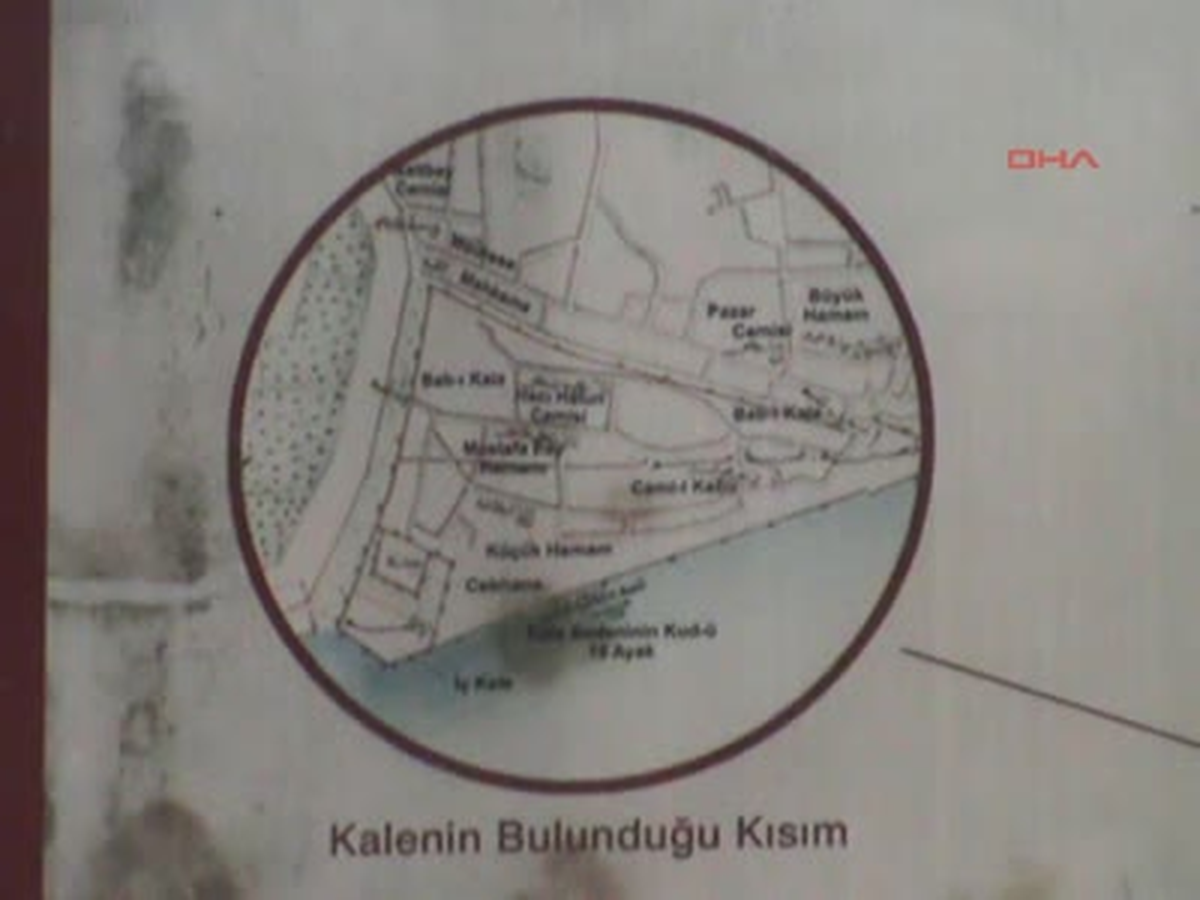 Samsun 5 Bin Adımlık Tarihi Kaleden Sadece 13 Adımlık Sur Duvarı Kaldı 5 Bin Adımlık Tarihi Kaleden...