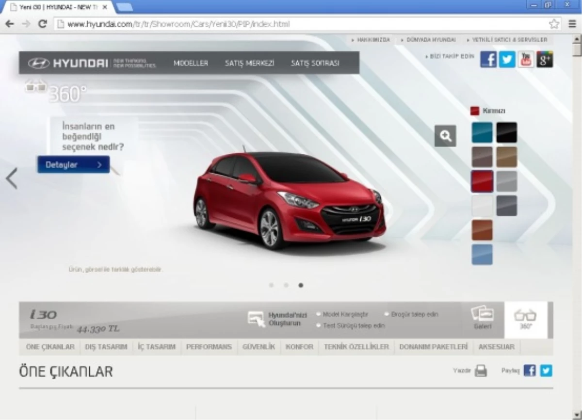 Yenilenen Hyundai.com.tr Artık Daha Da Kullanıcı Dostu