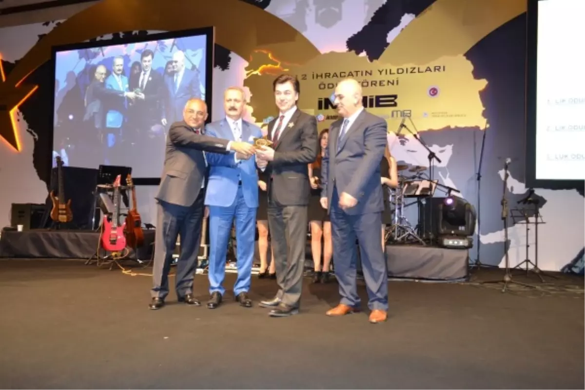 Altınbaş, 'İhracatın Yıldızları' Ödülünü Aldı