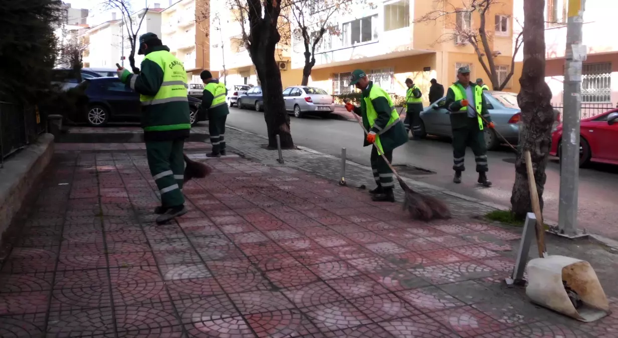 Çankaya\'da Mıntıka Temizliği