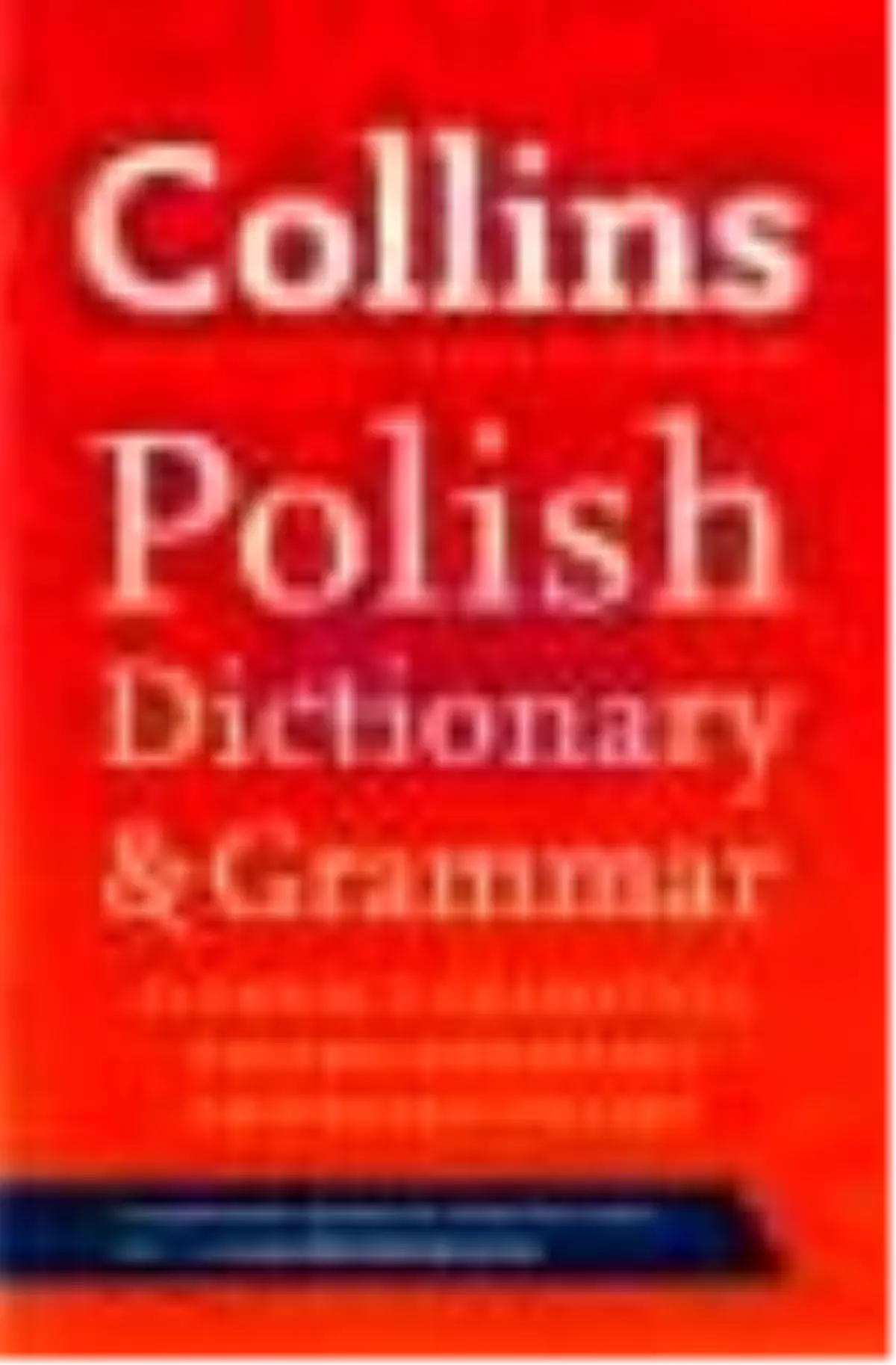 Collins Polish Dictionary Grammar Kitabı