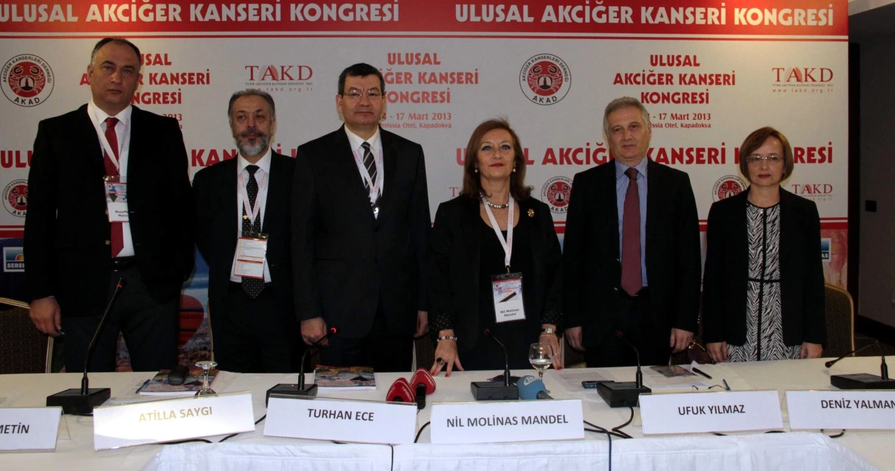 Ulusal Akciğer Kanseri Kongresi Nevşehir\'de Gerçekleştirildi