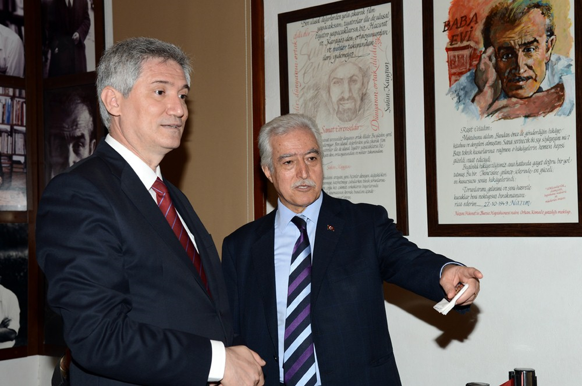 Rektör Kibar Sinema Müzesi'ni Gezdi
