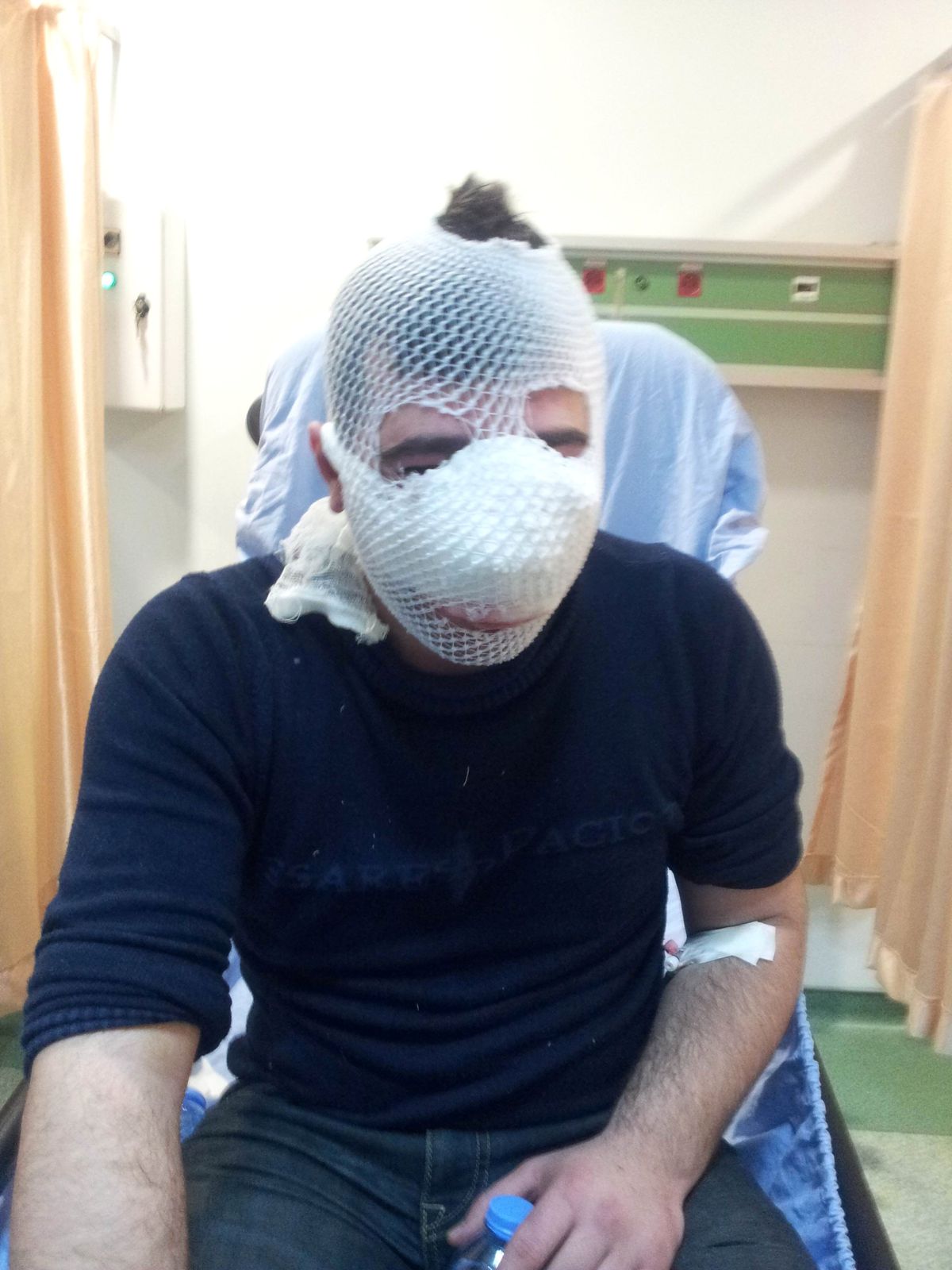 Adliyeden Dosya Alırken Hastanelik Oldu