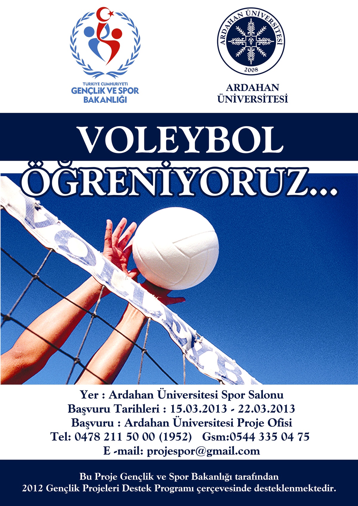 Arü\'den \'Voleybol Öğreniyoruz\' Etkinliği