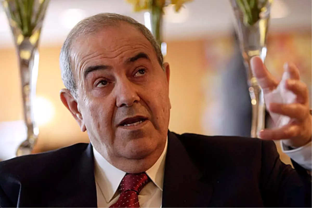 Irak Eski Başbakanı Allawi: "Güç Paylaşımı Olursa Kabinede Kalmanın Bir Anlamı Olur"