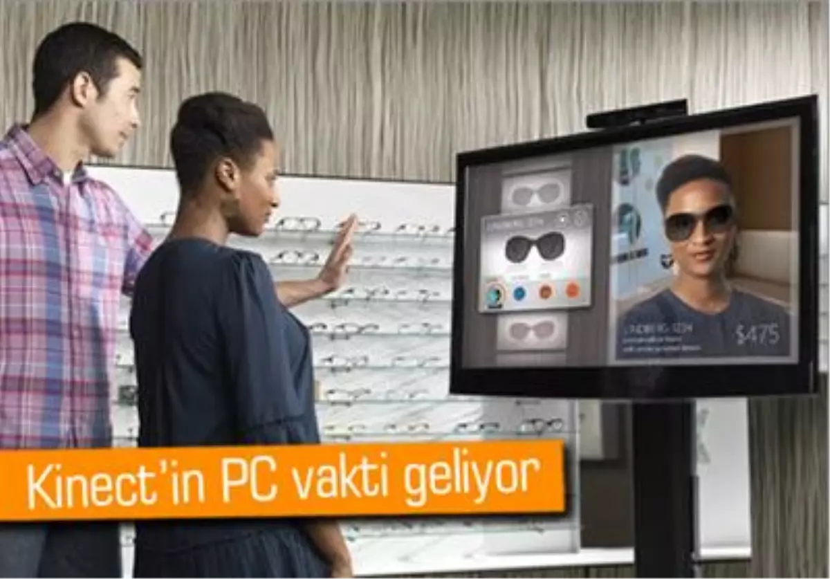 Kinect\'e Windows Güncellemesi Geliyor