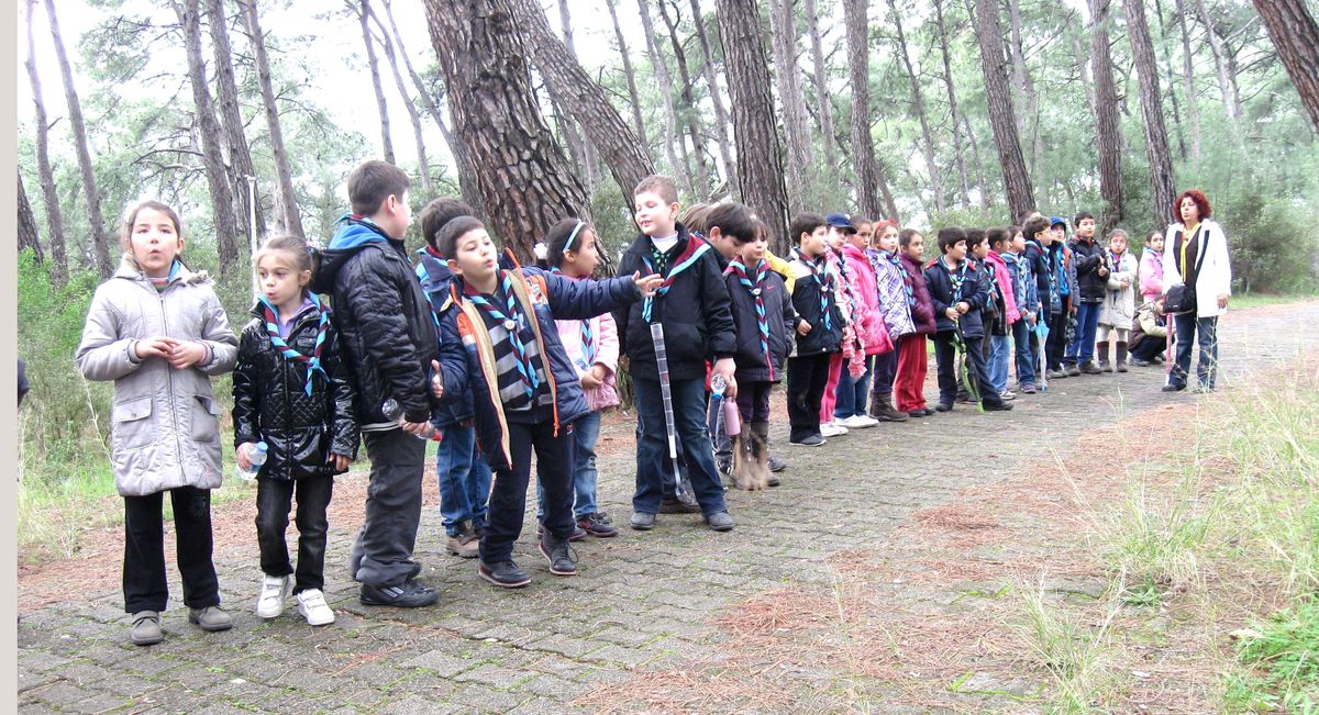 Minik İzciler İlk Yürüyüşünü Gerçekleştirdi