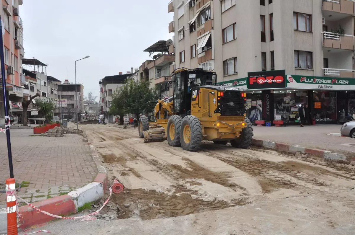 Nazilli Belediyesi Üst Yapı Çalışmalarına Hız Verdi