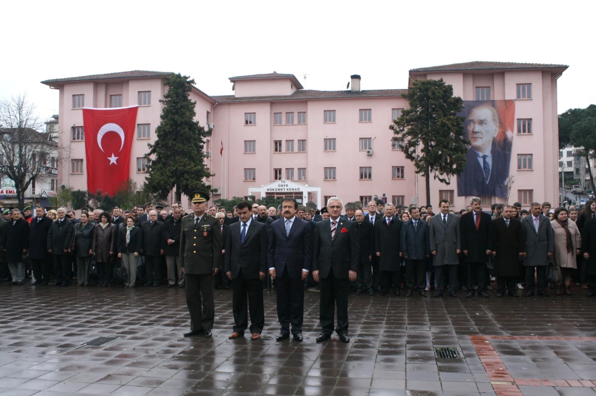 Şehitler Ünye\'de Anıldı