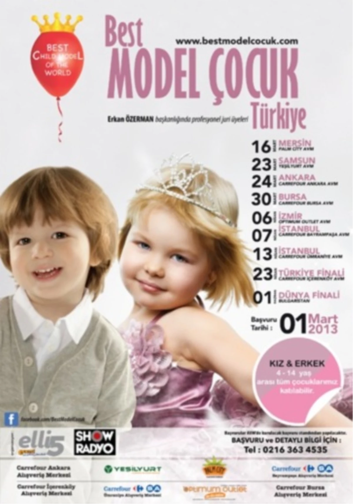Best Model Çocuk Türkiye 2013