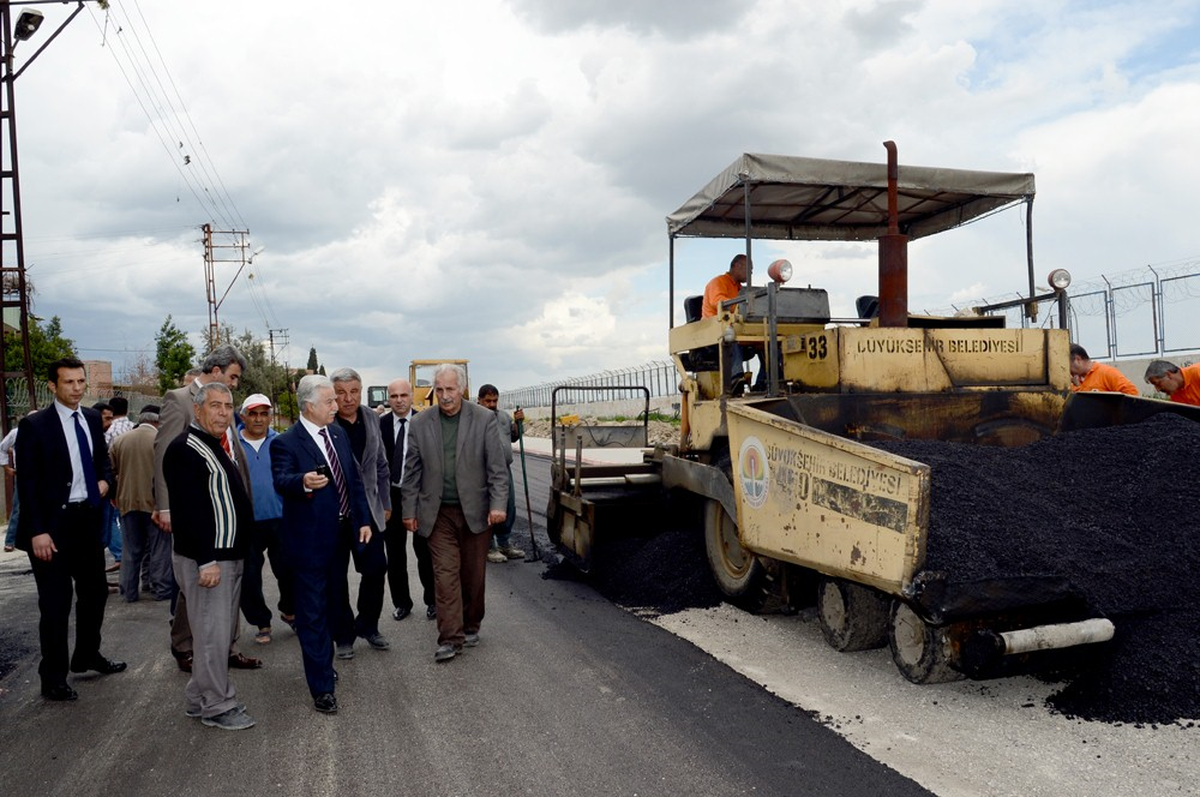 Büyükşehir\'in Asfalt Çalışmaları