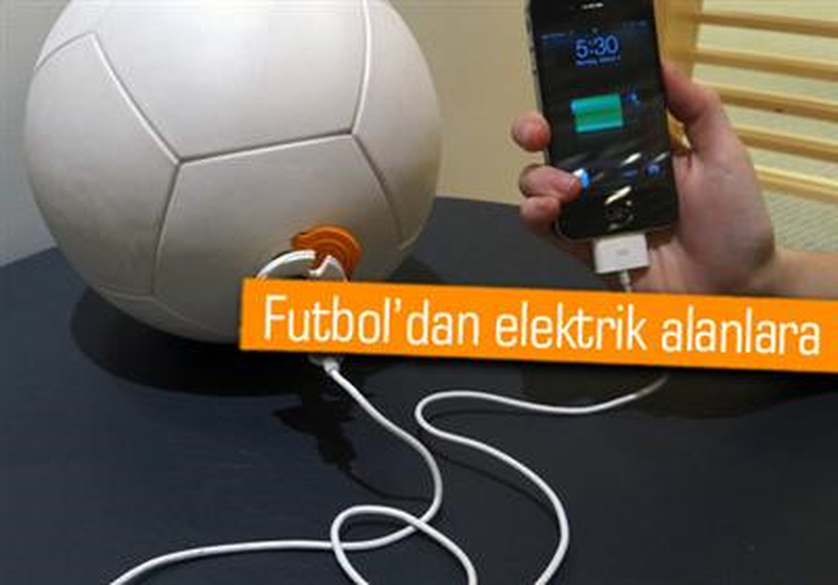 Futbol Topu Bir Jeneratöre Dönüşürse