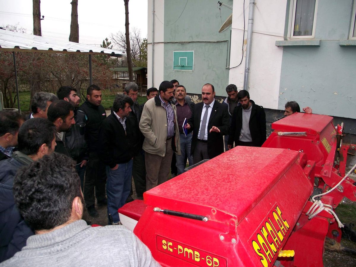 Gemerek Pancar Bölge Müdürlüğü Pancar Ekimine Hazır