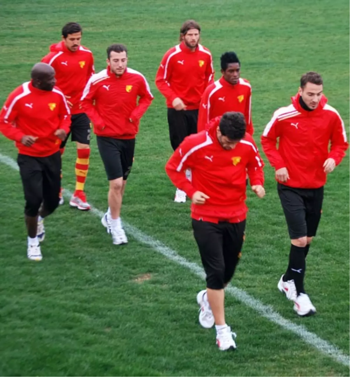 Göztepe\'de Manisapor Maçı Hazırlıkları Sürüyor