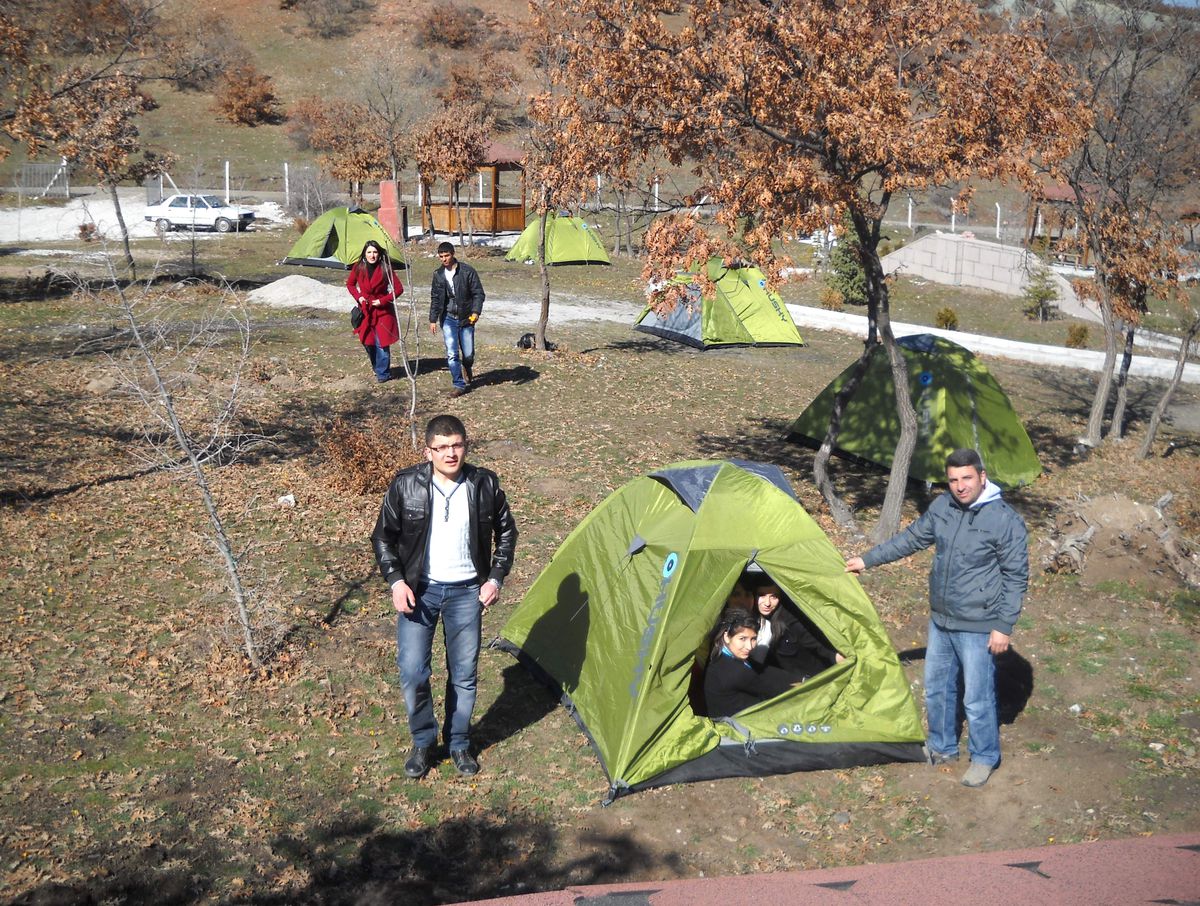 İzciler Boğazkale\'de Kamp Yaptı