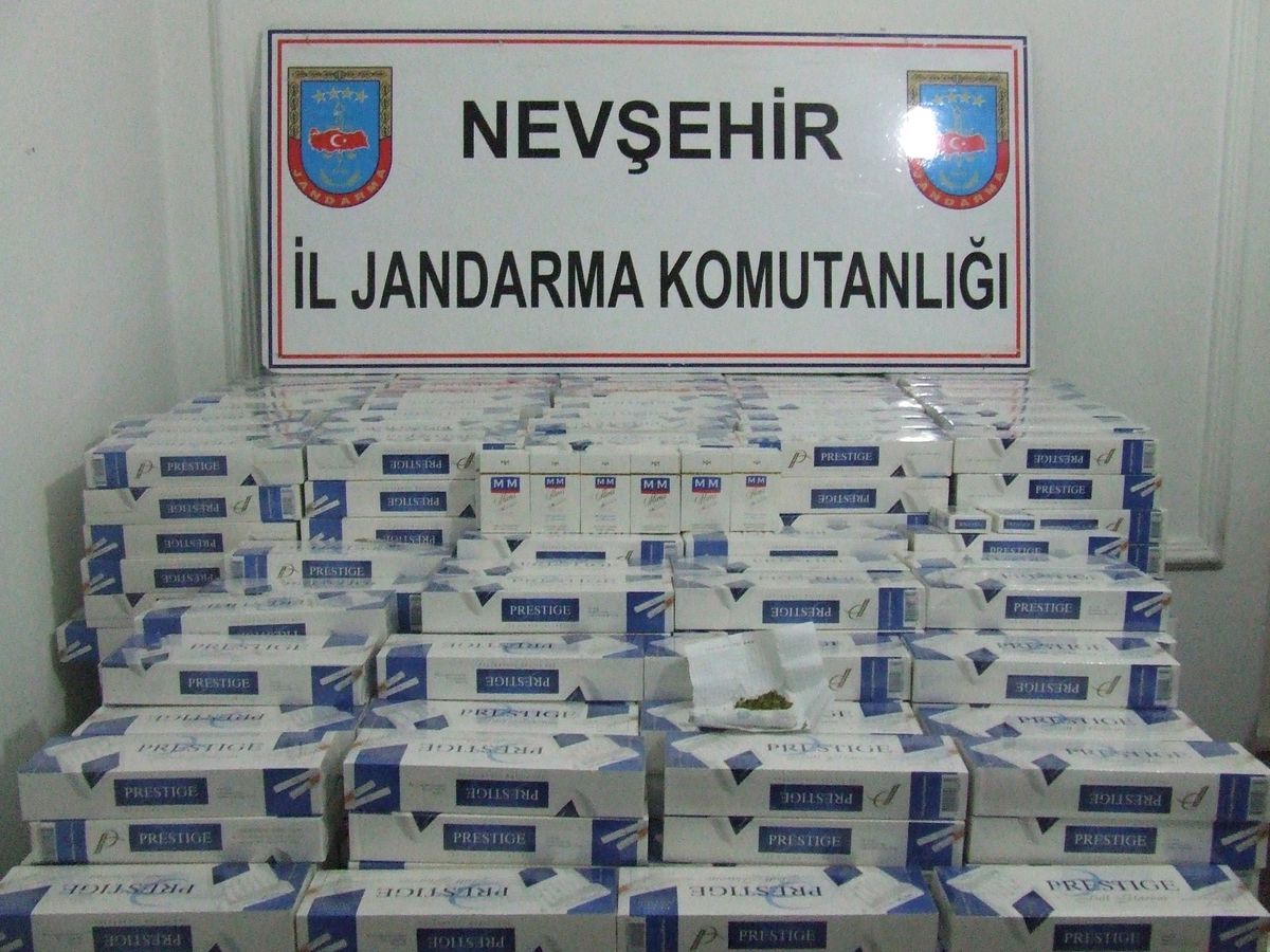 Jandarma Tarafından 7 Bin 27 Paket Gümrük Kaçağı Sigara Ele Geçirildi