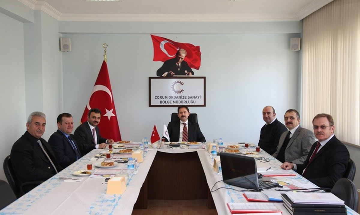 Osb Yönetim Vali Başköy Başkanlığı\'nda Toplandı