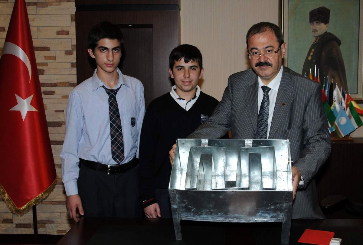 Özel Sanko Koleji Öğrencilerinden Gso\'ya Ziyaret