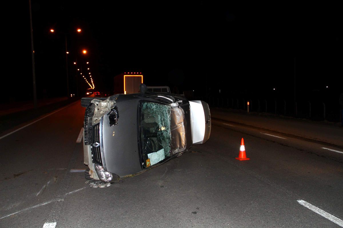 Samsun\'da Trafik Kazaları: 2 Yaralı