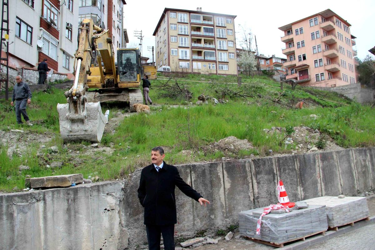 Şelale İçin Yer Teslimi Yapıldı