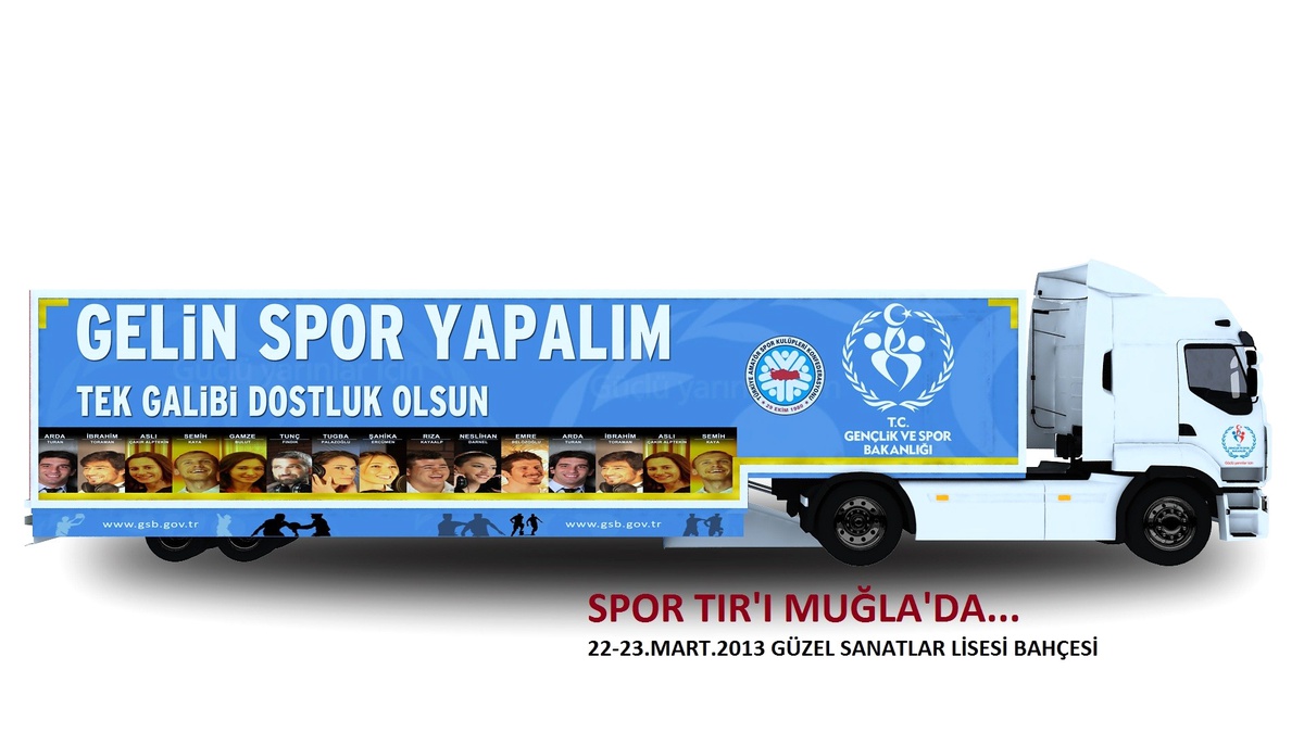 Spor Tırı Muğla\'ya Geliyor