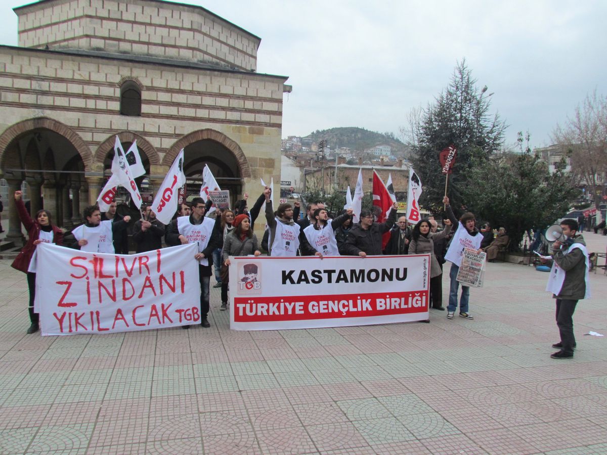 Tgb\'den \'Silivri\' Protestosu