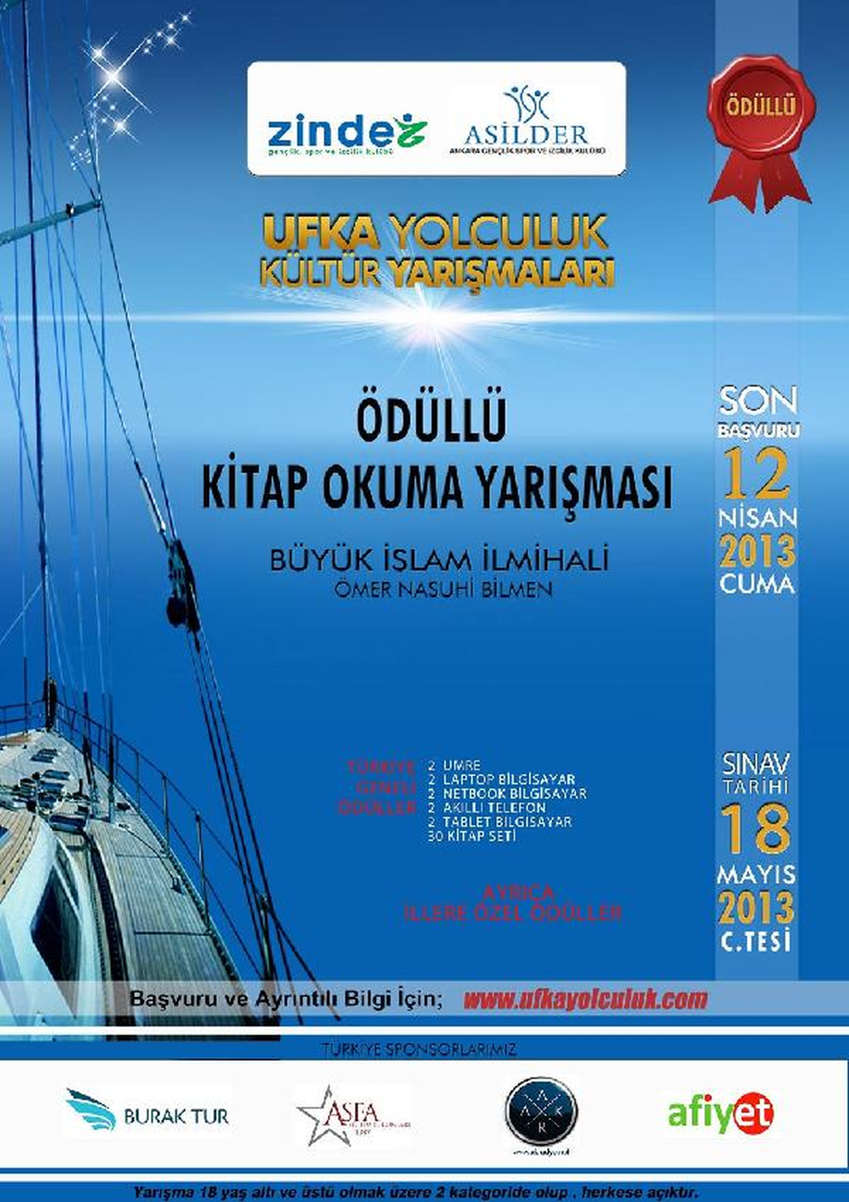Umre Ödüllü Kitap Okuma Yarışması