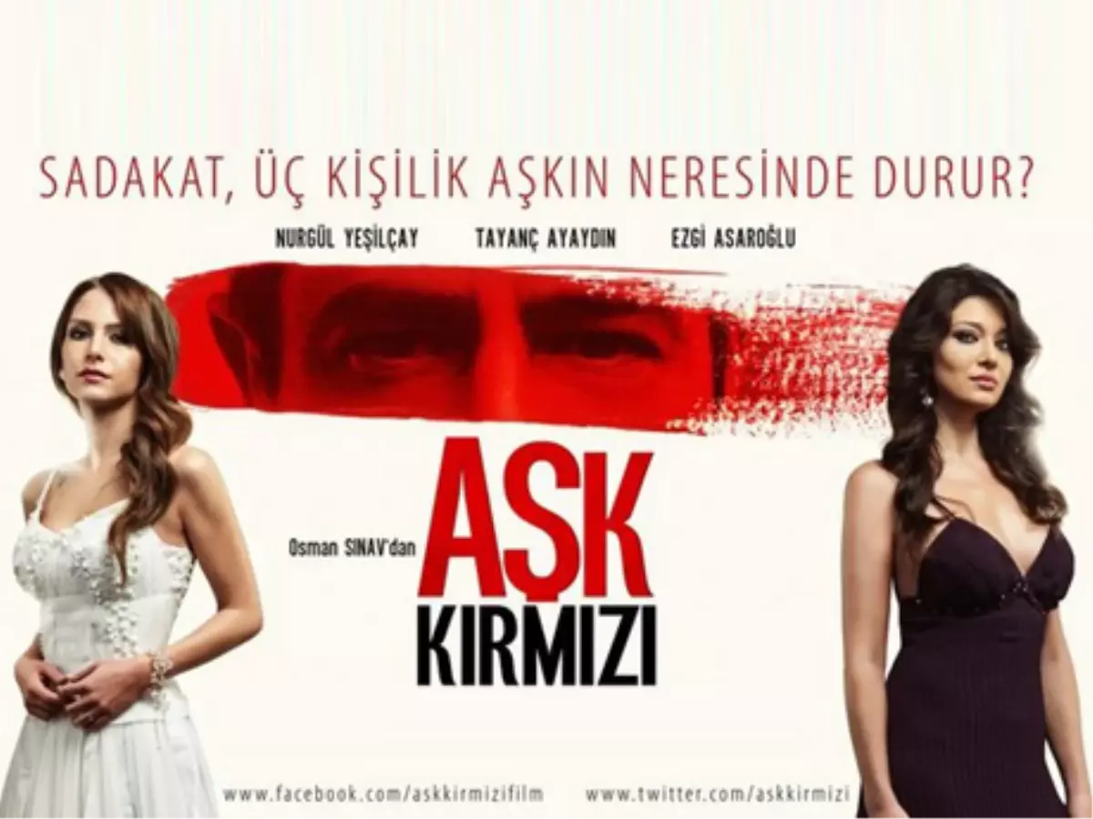 Açılış \'Aşk Kırmızı\'dan