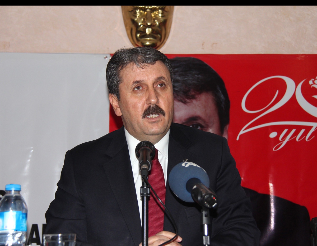 BBP Genel Başkanı Destici, Suriye Demokratik Türkmen Hareketi Üyelerini Kabul Etti
