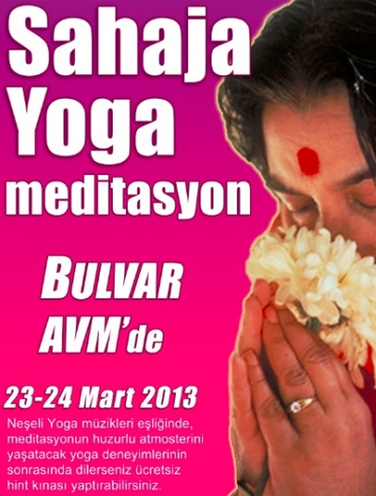 Bulvar AVM\'de Sahaja Yoga Günleri