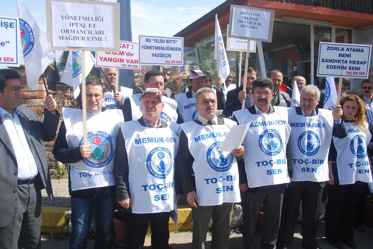 Orman Muhafaza Memurlarının Atama Tepkisi