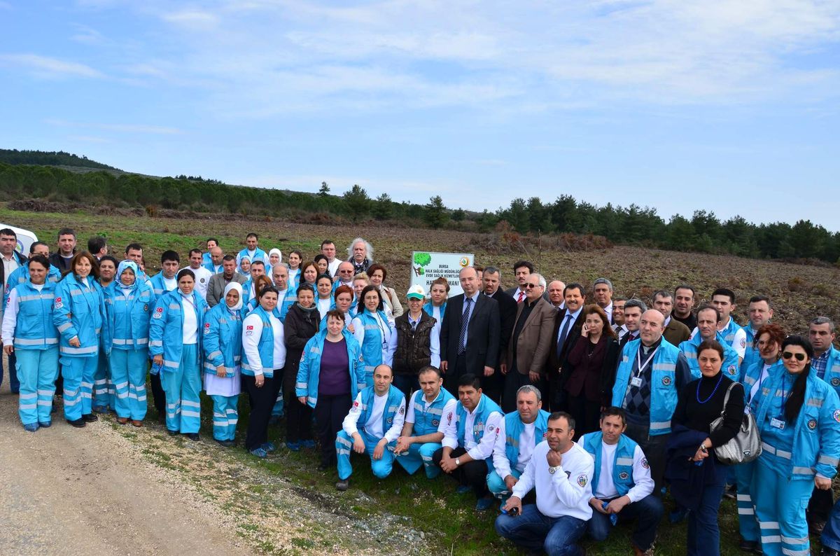 Sağlıkçılar Fidan Dikti