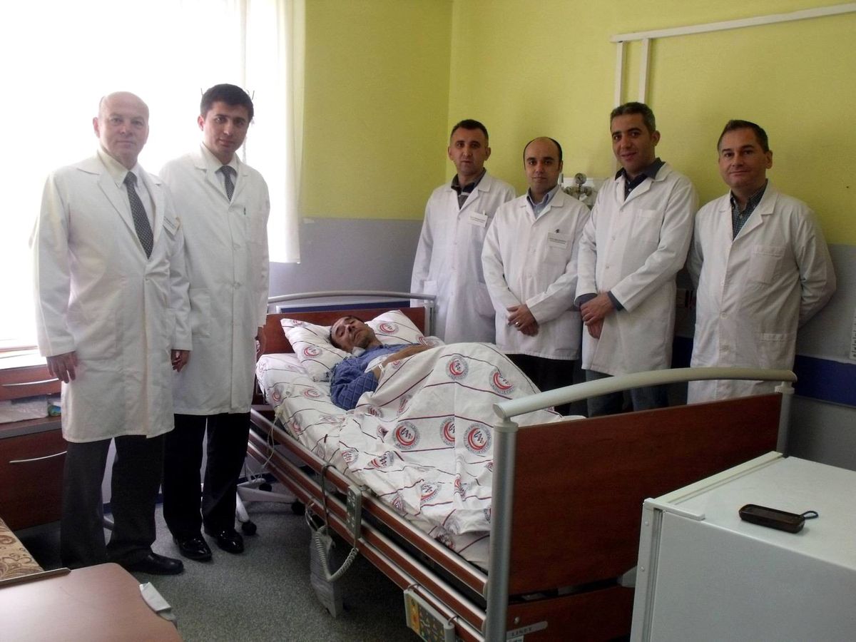 Salihli Devlet Hastanesinde Ekip Çalışması