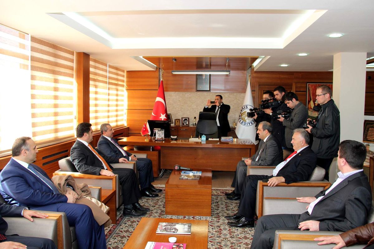 Sancaktepe Belediye Başkanı Erdem\'den, Başkan Ürgüp\'e Ziyaret