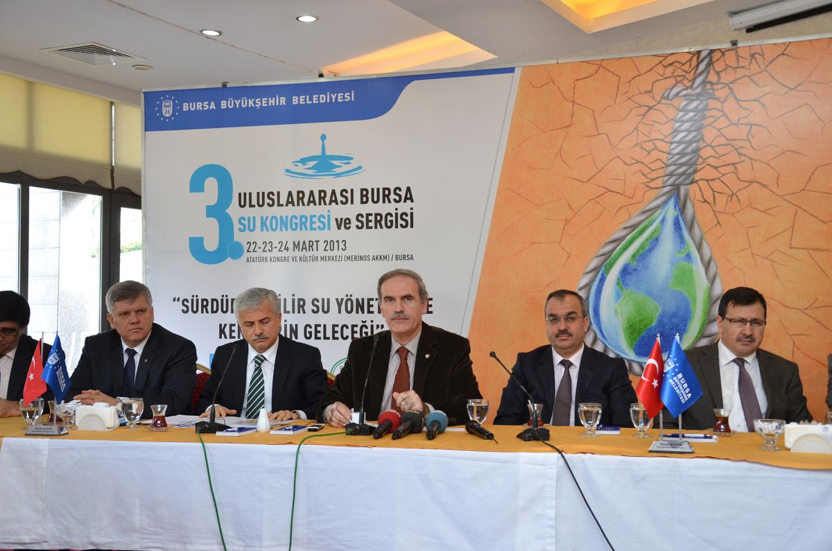 Su Şehri Bursa\'da "Su" Konuşulacak
