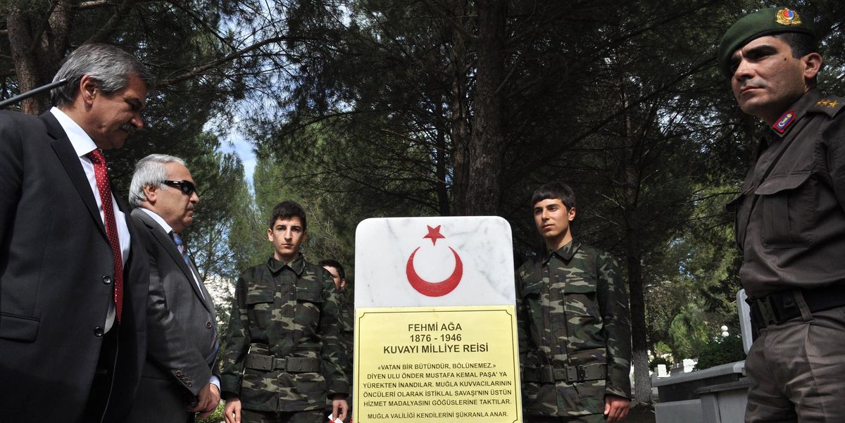 Yatağan\'da Kuvayi Milliye Kahramanlarına Vefa
