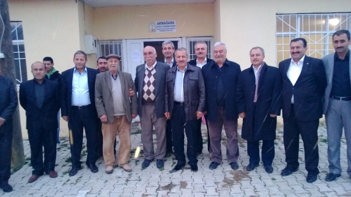AK Parti\'li Şahin, Akmağara Köyü\'nü Ziyaret Etti