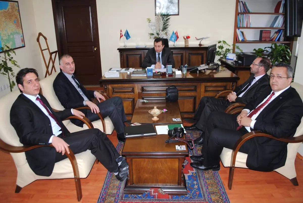 Aksaray Girişimci İşadamları Derneği\'nden Ahika\'ya Ziyaret