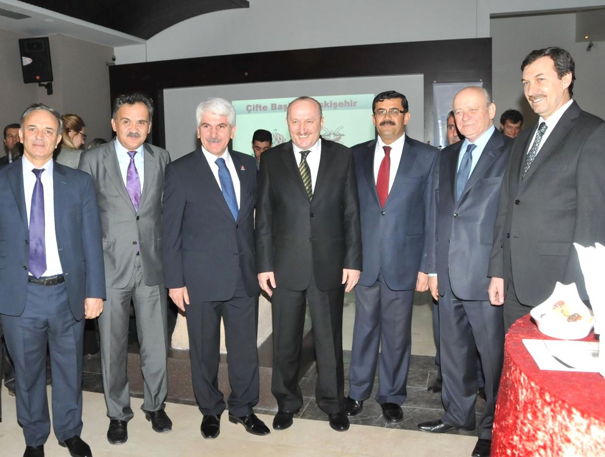 Basın Mensupları Resepsiyonda Buluştu