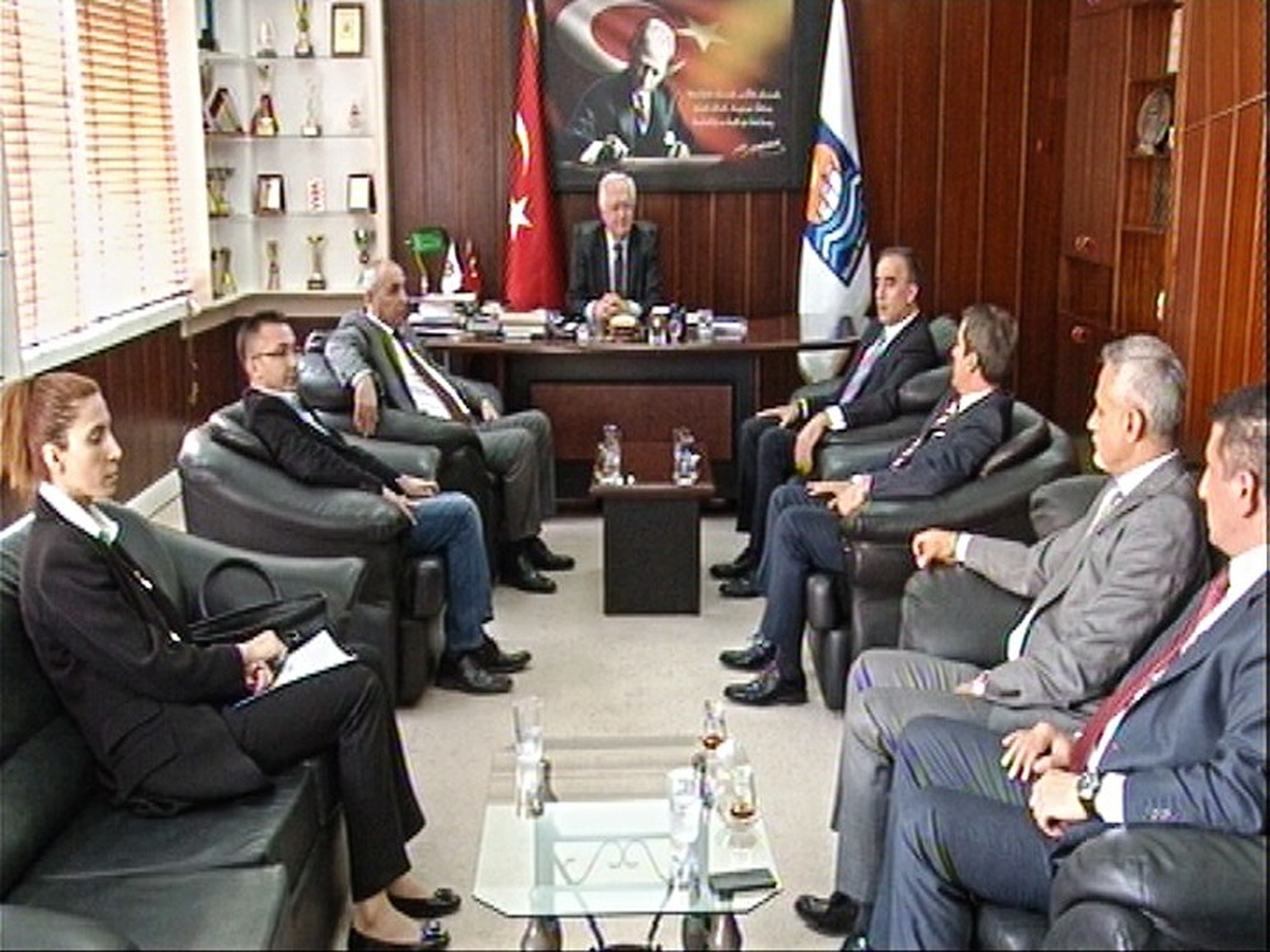 Başkan Yıldırım\'a MERYAP Yönetiminden Ziyaret