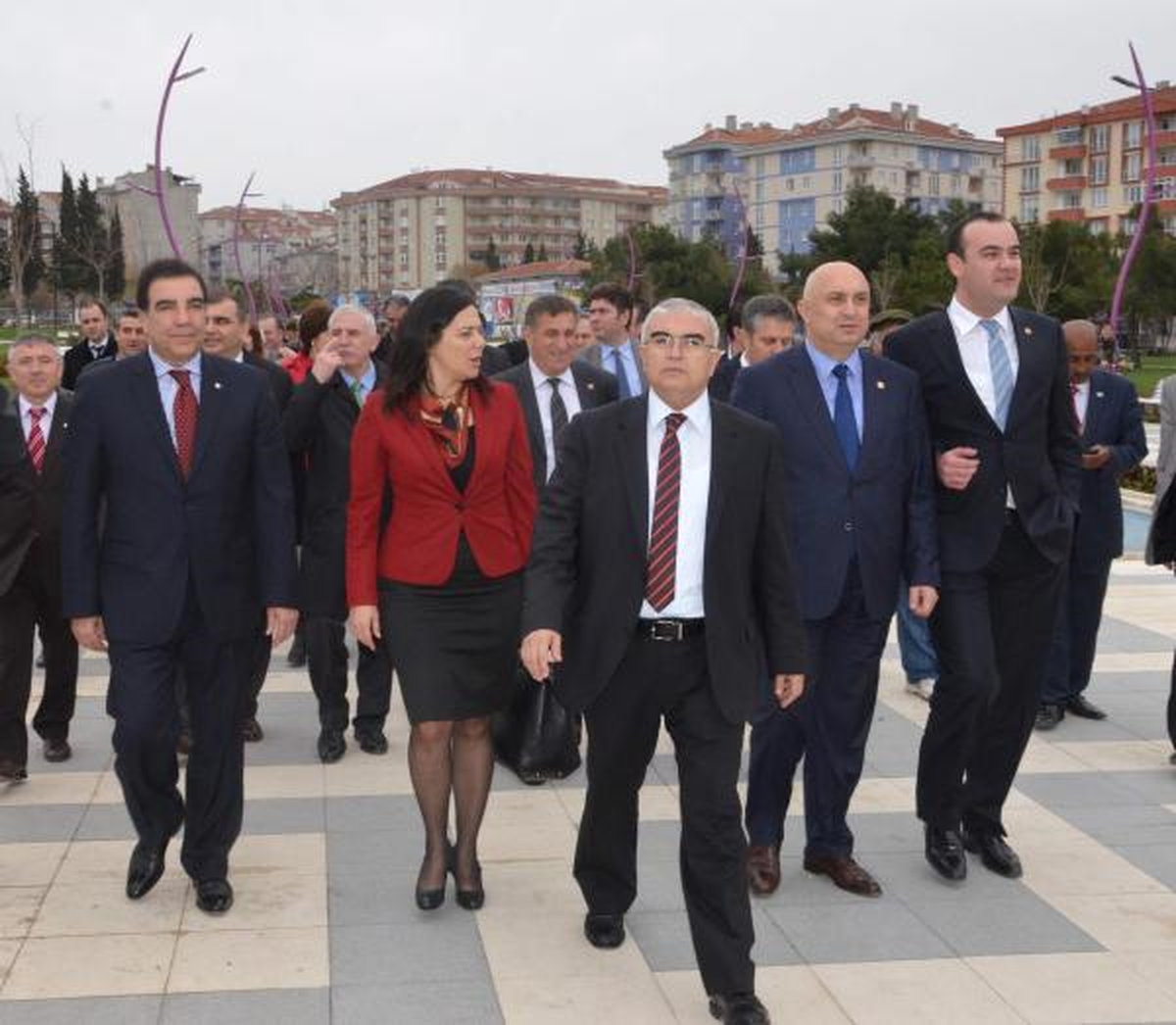 CHP\'li Heyet Çorlu\'da Temaslarda Bulundu