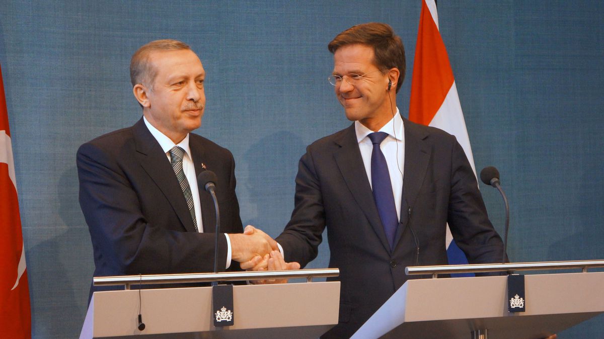 Erdoğan ile Rutte, Ortak Basın Toplantısı