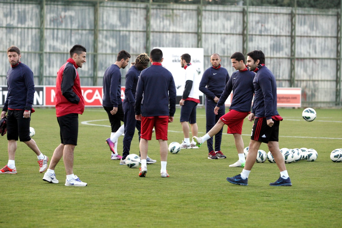 Gaziantepspor Eskişehirspor Maçı Hazırlıklarına Başladı