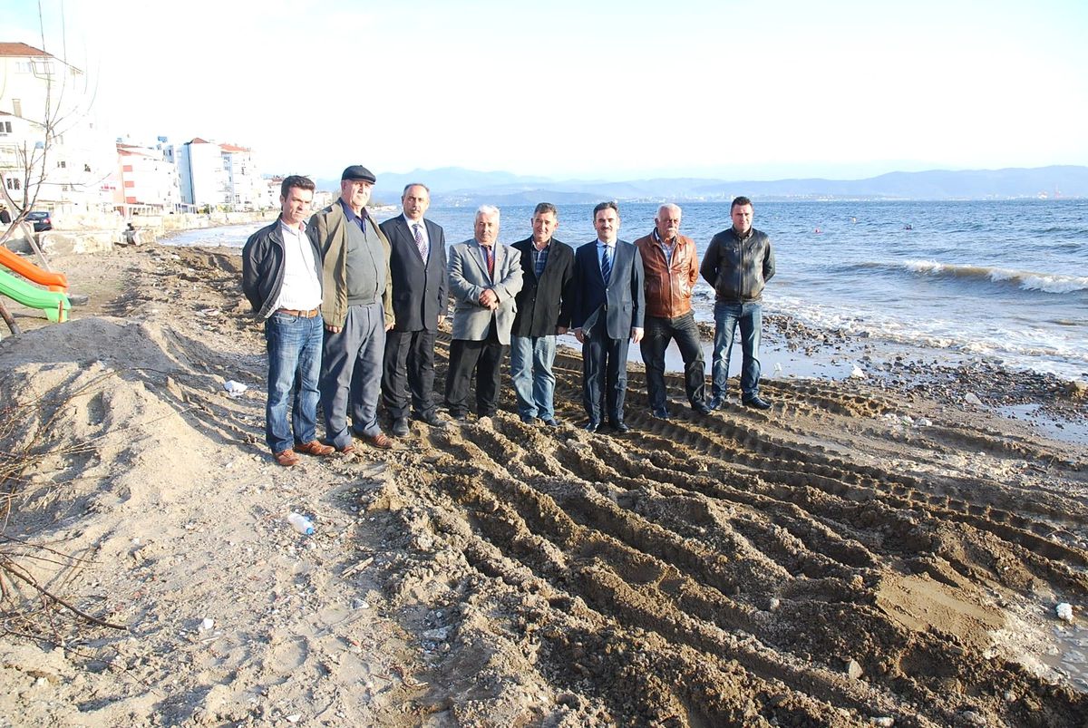 Gemlik\'te Kumsal Çalışmaları