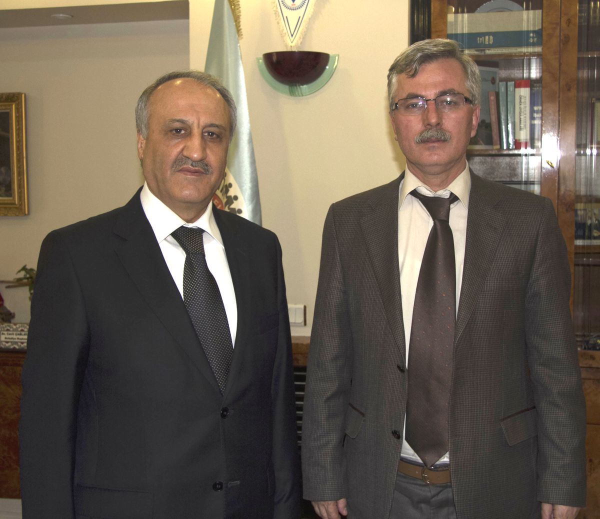 İl Müftüsü Bayrak\'tan Başkan Çağlayan\'a Ziyaret