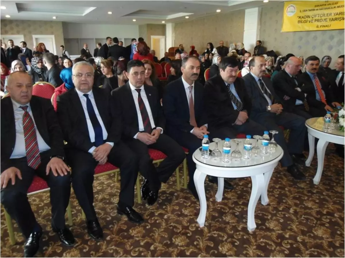 Kadın Çiftçiler Yarışıyor Bilgi ve Proje Yarışması Sakarya Finali Yapıldı